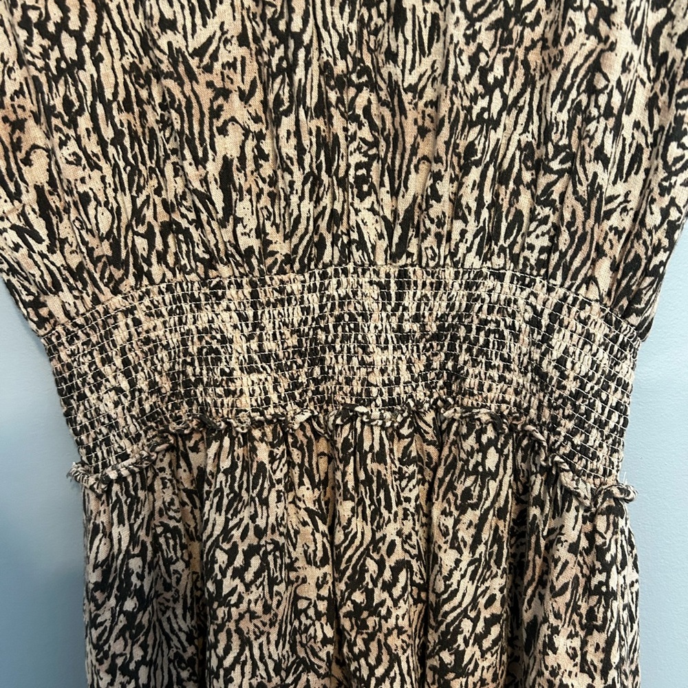 Rails Angelina Abstract Texture Print Linen Blend… - image 8